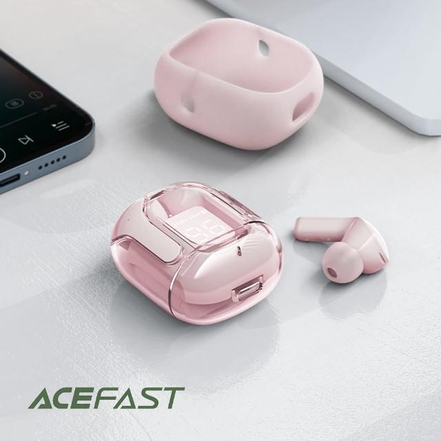 【ACEFAST】T6 小晶彩真無線藍牙耳機(降噪耳機 / 支援快充)