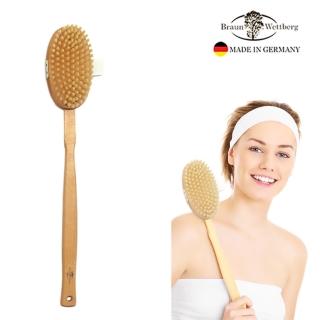 【BRAUN WETTBURG 珀薇】德國製森林芬多按摩刷(乾刷/沐浴按摩美容/99狂購)