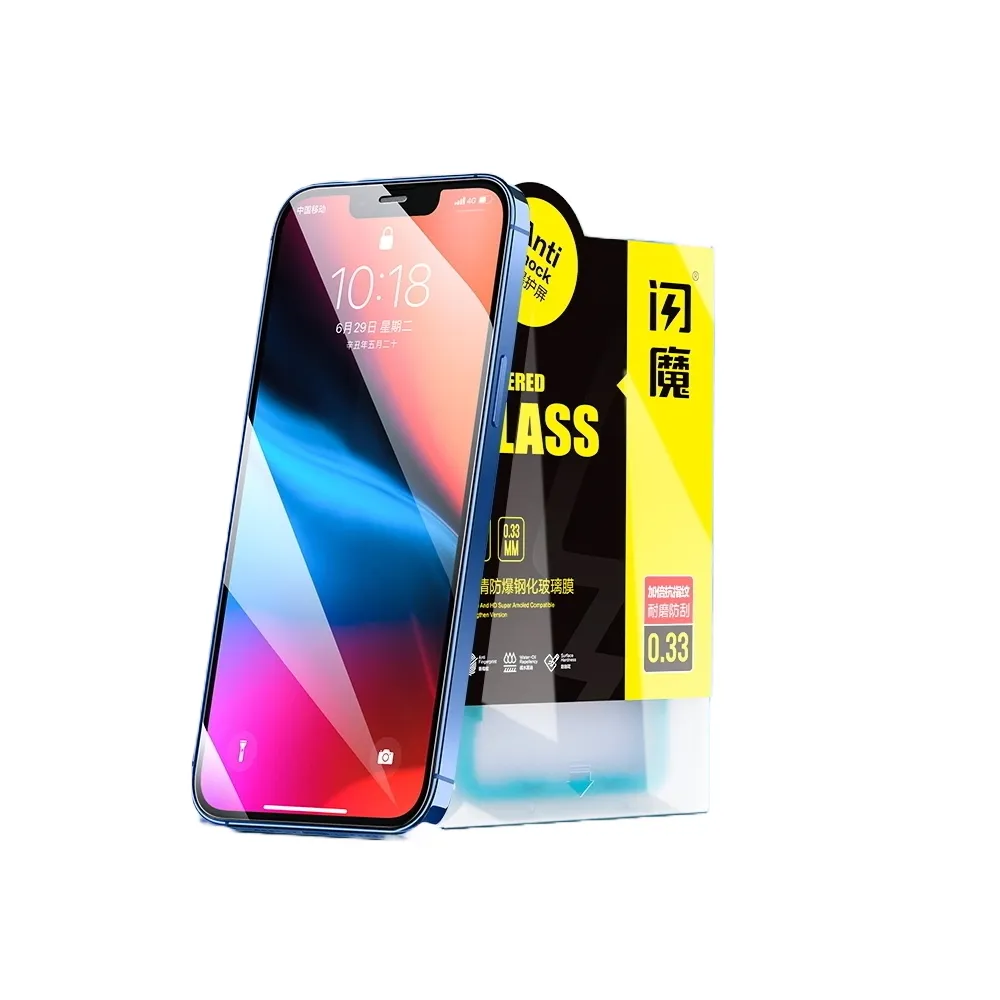 【閃魔】蘋果Apple iPhone 14 Pro Max 鋼化玻璃保護貼9H(2片裝)