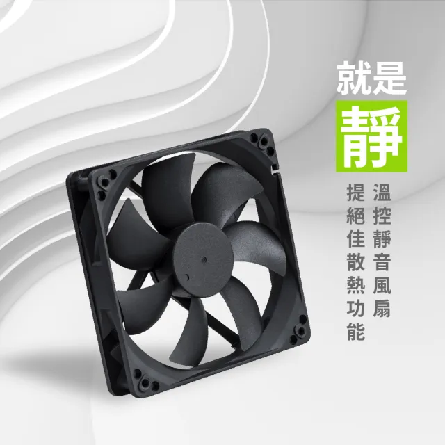 【Snake 蛇吞象】PK2 500足瓦 12CM 電源供應器(台灣上市工廠製造 安規認證.智慧溫控.終身保修)