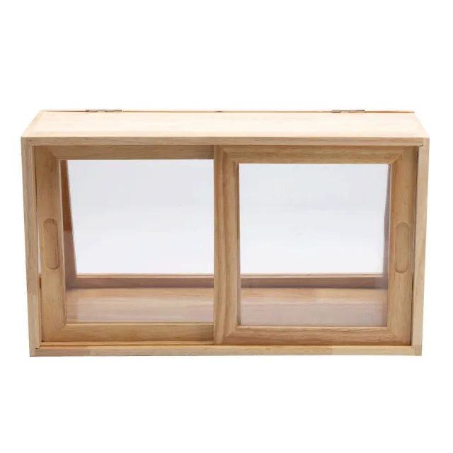 【NITORI 宜得利家居】木製透明麵包盒 LO XI2395(麵包盒)