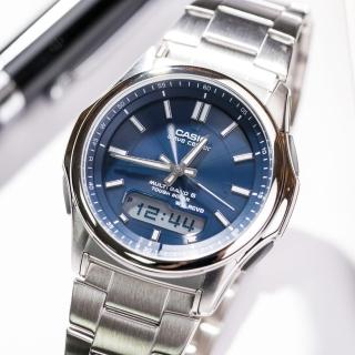【CASIO 卡西歐】日本限定 極致品味太陽能電波腕錶(WVA-M630D-2A)