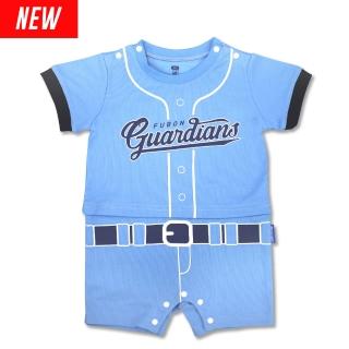 【富邦悍將】嬰兒球衣(粉藍 6M-12M)