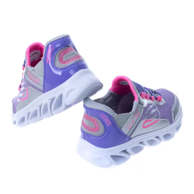 【SKECHERS】女童鞋系列 瞬穿舒適科技 FLEX GLIDE(302221LGYLV)