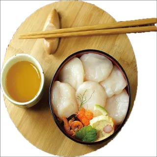 【海之醇】2S日本生食級干貝-3包組(200g±10%/包)