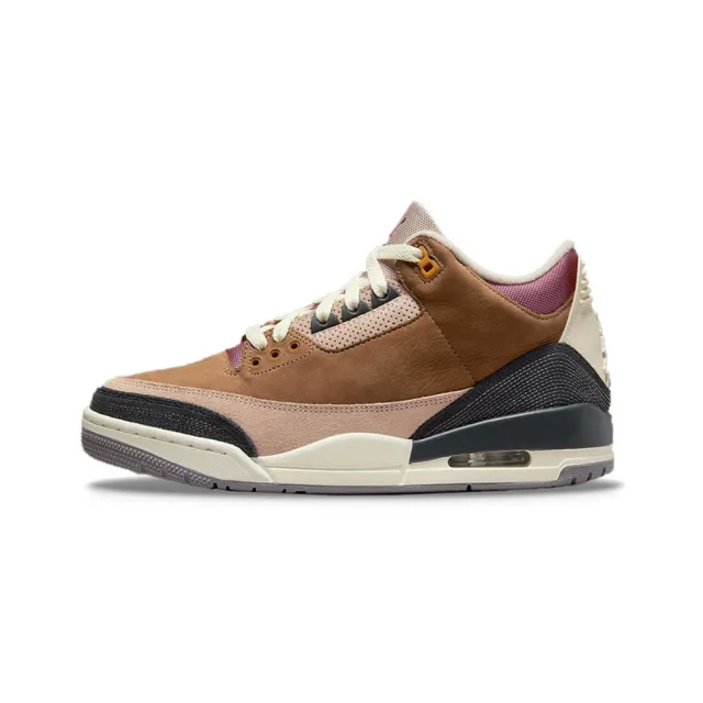 【NIKE 耐吉】Air Jordan 3 Retro Archaeo Brown 蒙布朗 棕色拼接 DR8869-200