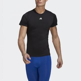 【adidas 愛迪達】上衣 男款 短袖上衣 運動 吸排 訓練 亞規 黑 HK2337(S2526)