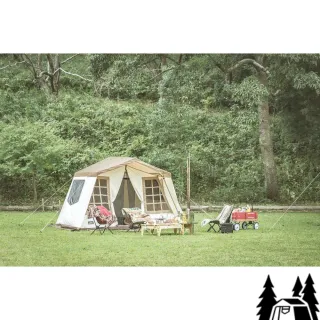 Ogawa - OwnerLodge Type52R 復古格紋窗屋型帳2252-80