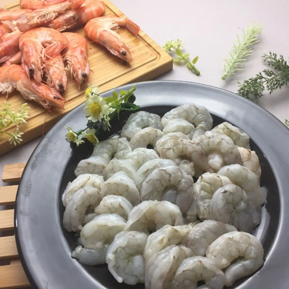 【Camaron 卡馬龍】五星級XXL無毒鮮甜白晶蝦蝦仁10入組(250g/包 約18-20隻)
