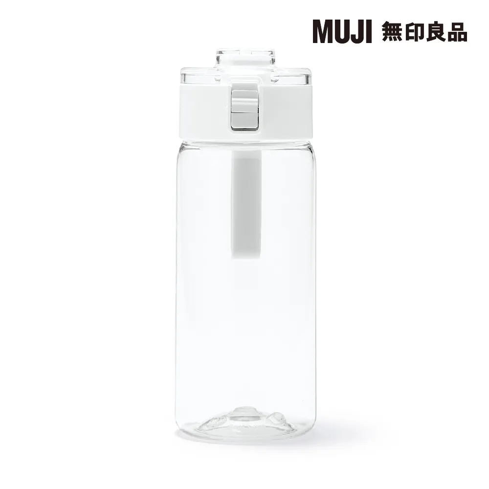 【MUJI 無印良品】攜帶式透明水壺/550ml