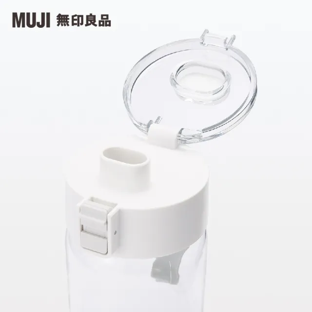 【MUJI 無印良品】攜帶式透明水壺/550ml