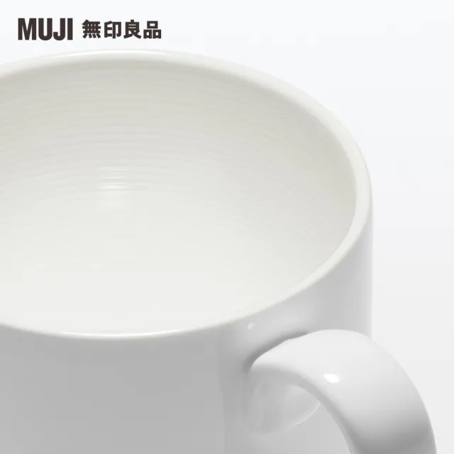 【MUJI 無印良品】骨瓷咖啡杯/235ml
