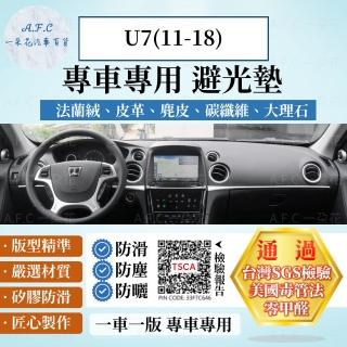 【一朵花汽車百貨】LUXGEN 納智捷 U7 11-18年 法蘭絨 麂皮 碳纖維皮革 超纖皮革 大理石皮革 避光墊