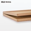 【MUJI 無印良品】木製方形托盤(約寬27×深19×高2cm)