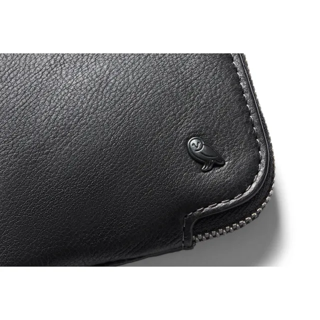 【Bellroy】小錢包 卡片收納包 拉鍊包 零錢包 優質環保皮革(曜石黑)
