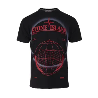 【Stone Island】圓領短袖T恤-黑色(S號、M號)