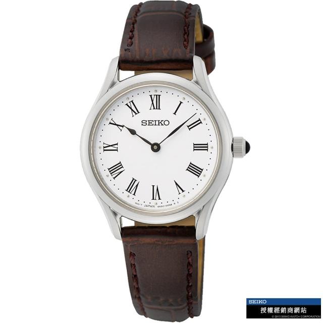【SEIKO 精工】羅馬情緣時尚女錶 指針錶 手錶  送禮(4N30-00K0J /SWR071P1)