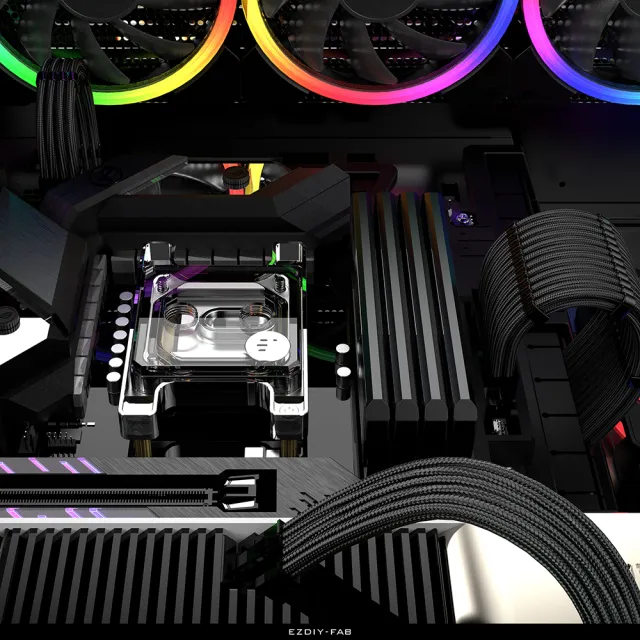 【EZDIY-FAB】PSU 16AWG電供延長線3件套 適用於Nvidia 30系列FE 30cm編織延長線含理線梳(PSU電源延長線)