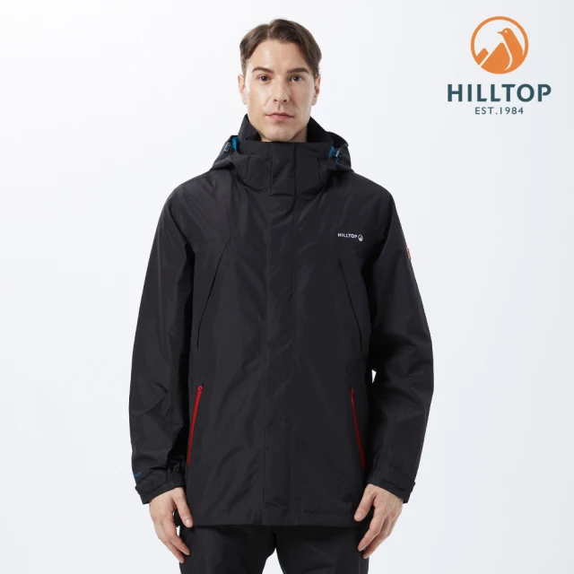 Hilltop 山頂鳥 Multifaceted GORE-TEX 2L 男款防水透氣外套 PH22XMZ9 黑