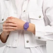 【SWATCH】Gent 原創系列手錶 PERFECT PLUM 狂歡派對 男錶 女錶 瑞士錶 錶(34mm)
