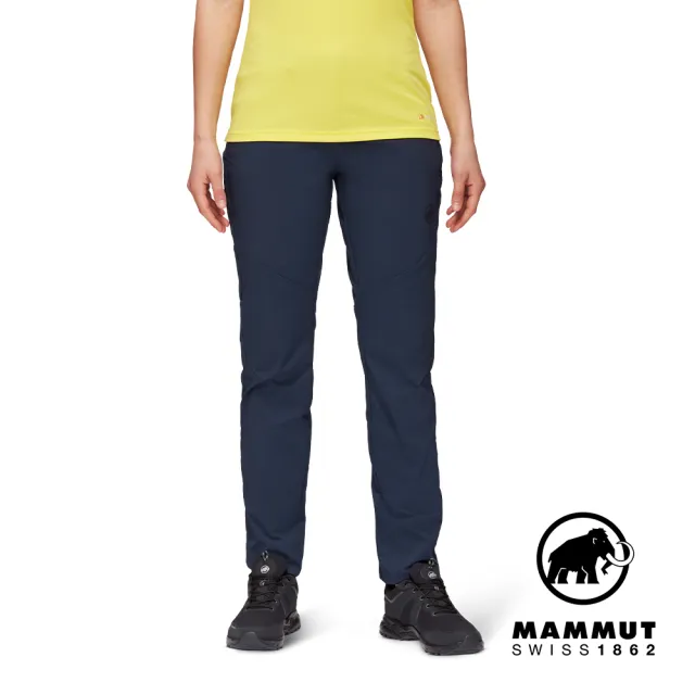 【Mammut 長毛象】Hiking Pants 經典健行長褲 海洋藍 女款 #1022-00430