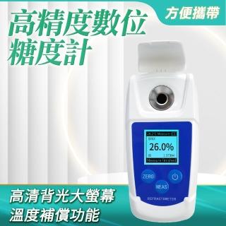 【HOME+】高精準數位甜度計0-55% 水果甜度計 甜度測試 B-PSM55(飲料甜度計算 糖比例 折射儀)