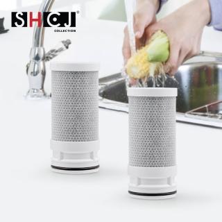 【生活採家】碳纖維過濾器補充濾心2入組 廚衛水龍頭款專用(#99495)