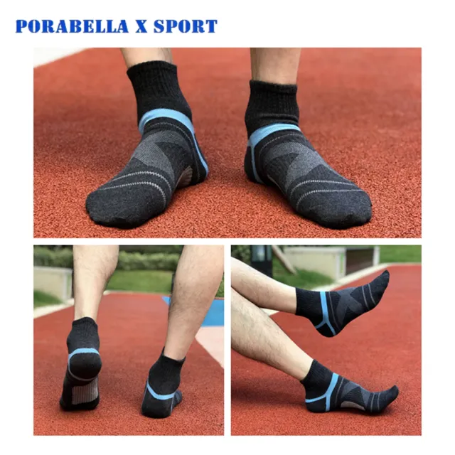 【Porabella】任選三雙 男襪 撞色 中筒襪男 襪子男 男生襪子 中筒襪 運動襪 運動襪子 跑步襪SPORT SOCKS