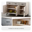【日安家居】MIT朵拉4尺餐櫃-含上座/二色(免組裝/木心板/廚房櫃/收納櫃)