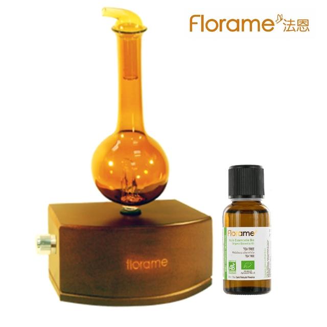 【Florame】負離子定時擴香儀+茶樹精油30ml