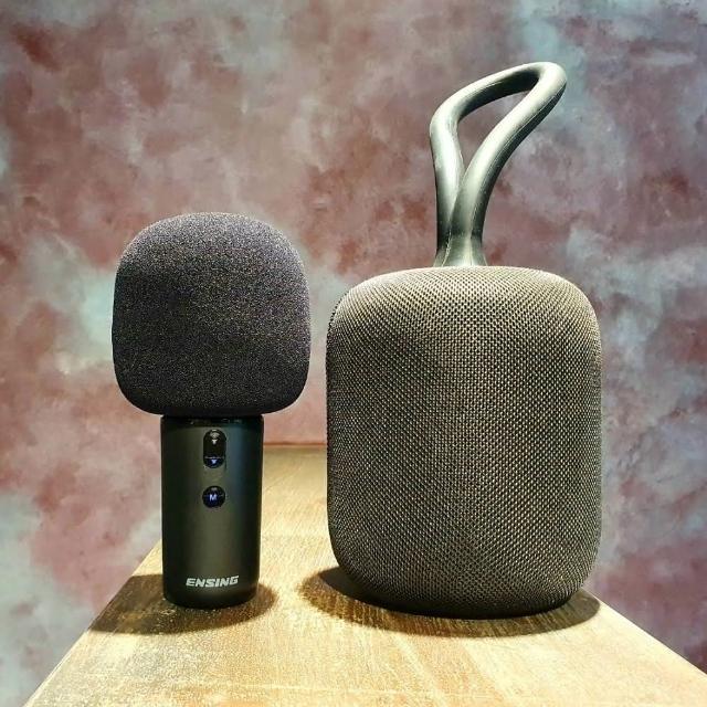 【燕聲ENSING】Pro2 穿戴式隨身型藍芽K歌喇叭(加無線麥克風)