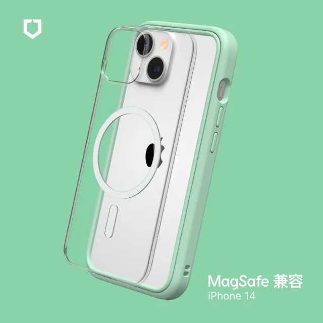 【RHINOSHIELD 犀牛盾】iPhone 14 6.1吋 Mod NX MagSafe兼容 超強磁吸手機保護殼(邊框背蓋兩用手機殼)