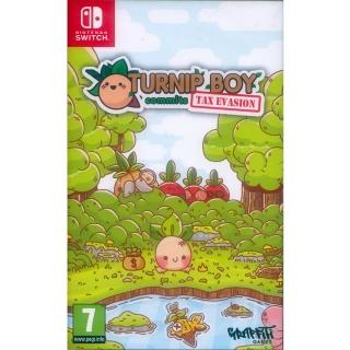 【Nintendo 任天堂】NS Switch 蕪菁男孩逃漏稅 Turnip Boy Commits Tax(中英文歐版)