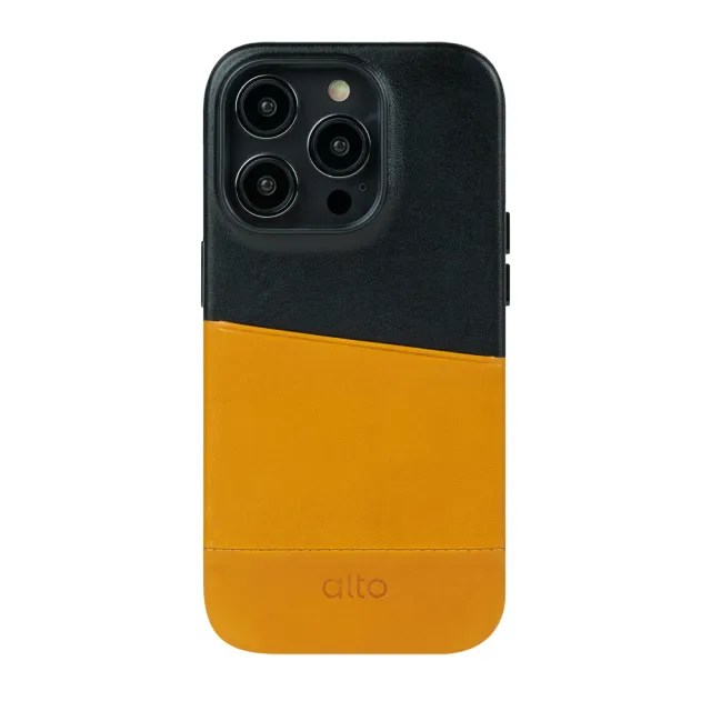 【Alto】iPhone 14 Pro 6.1吋 Metro系列 插卡式輕薄防摔皮革手機殼(真皮 插卡 防摔 輕薄)