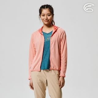 【ADISI】女UPF50+壓光抑菌防曬連帽外套AJ2211039(吸濕排汗 彈性 抗紫外線 大和抗菌 防臭加工 抗UV)