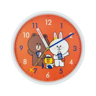 【CarryPlus】LINE FRIENDS 環遊世界掛鐘(官方授權-Have a Nice Trip系列)