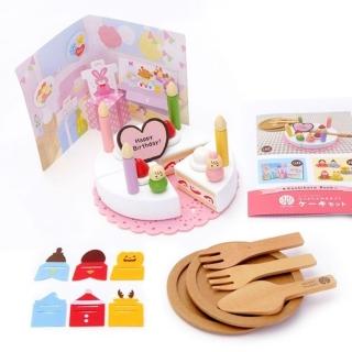 【WOODY PUDDY】生日快樂蛋糕組 親子良品