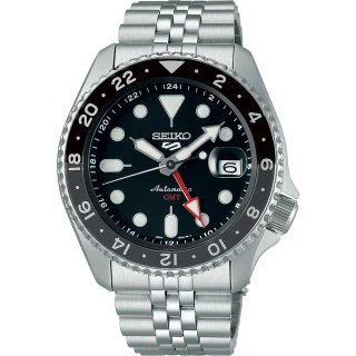 【SEIKO 精工】5 Sports 系列 GMT機械腕錶 618年中慶(R34-00A0D/SSK001K1)
