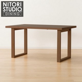 【NITORI 宜得利家居】◎實木餐桌 N COLLECTION T-06U 135 MBR(實木餐桌 NCOLLECTION 實木 櫸木)