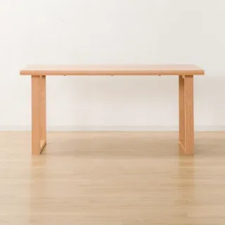 【NITORI 宜得利家居】◎實木餐桌 N COLLECTION T-06U 150 NA(實木餐桌 NCOLLECTION 實木 櫸木)