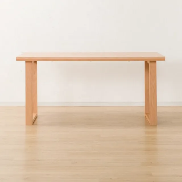 【NITORI 宜得利家居】◎實木餐桌 N COLLECTION T-06U 150 NA(實木餐桌 NCOLLECTION 實木 櫸木)