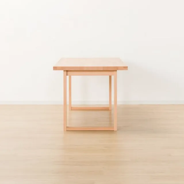 【NITORI 宜得利家居】◎實木餐桌 N COLLECTION T-06U 180 NA(實木餐桌 NCOLLECTION 實木 櫸木)
