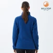 【Hilltop 山頂鳥】Ultra-Soft Padded Fleece Polartec 女款吸濕快乾刷毛外套 PH22XFW9 藍