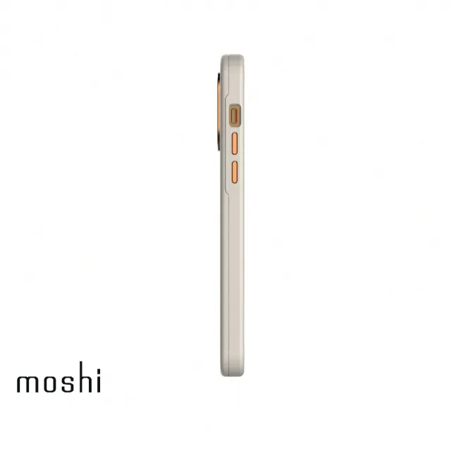 【moshi】iPhone 14 Pro Max Magsafe Napa 皮革保護殼(iPhone 14 Pro Max)
