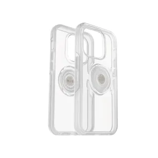 【OtterBox】iPhone 14 Pro 6.1吋 Symmetry炫彩透明泡泡騷保護殼(透明)