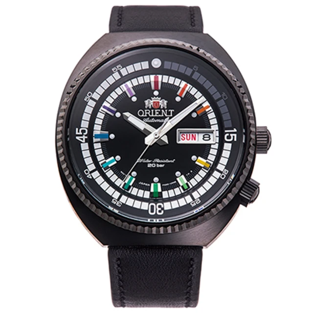 【ORIENT 東方錶】復刻1960 潛水機械腕錶 / 43.5mm(RA-AA0E07B)