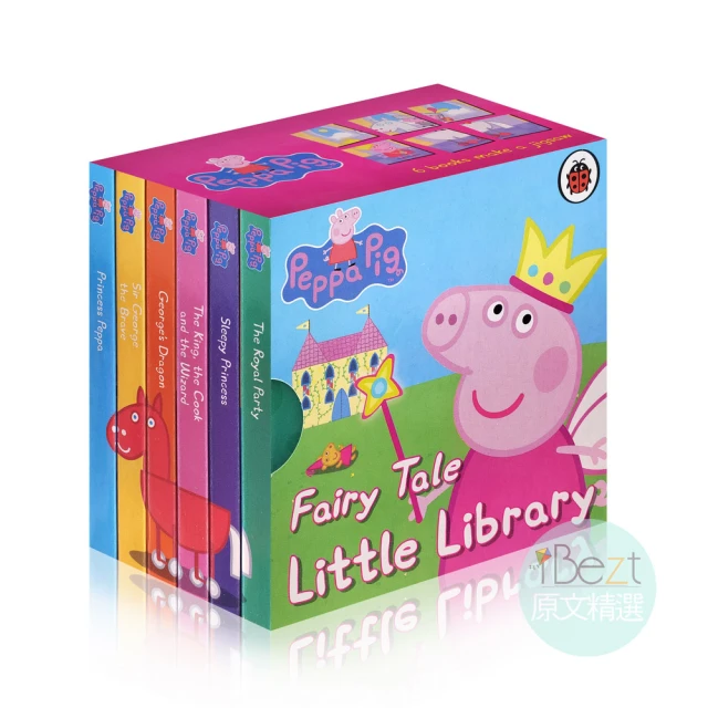【iBezT】Fairy Tale Little Library(Peppa Pig 6 Books)