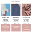 【STL】現貨 yoga 韓國 Chalang 女 運動 寬鬆長版 蓋臀 運動機能 長袖上衣 大尺碼(AntiqueBlue普羅旺斯藍)