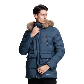 【JORDON 橋登】保暖防撥水羽絨大衣(輕量/高保暖/蓄熱/外套/連帽)