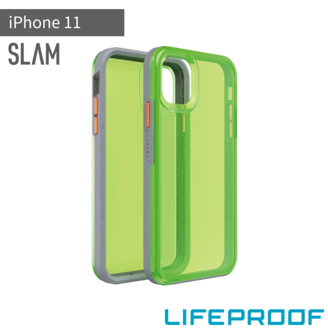 LifeProof iPhone 11 6.1吋 SLAM 防摔保護殼(透黃/綠)